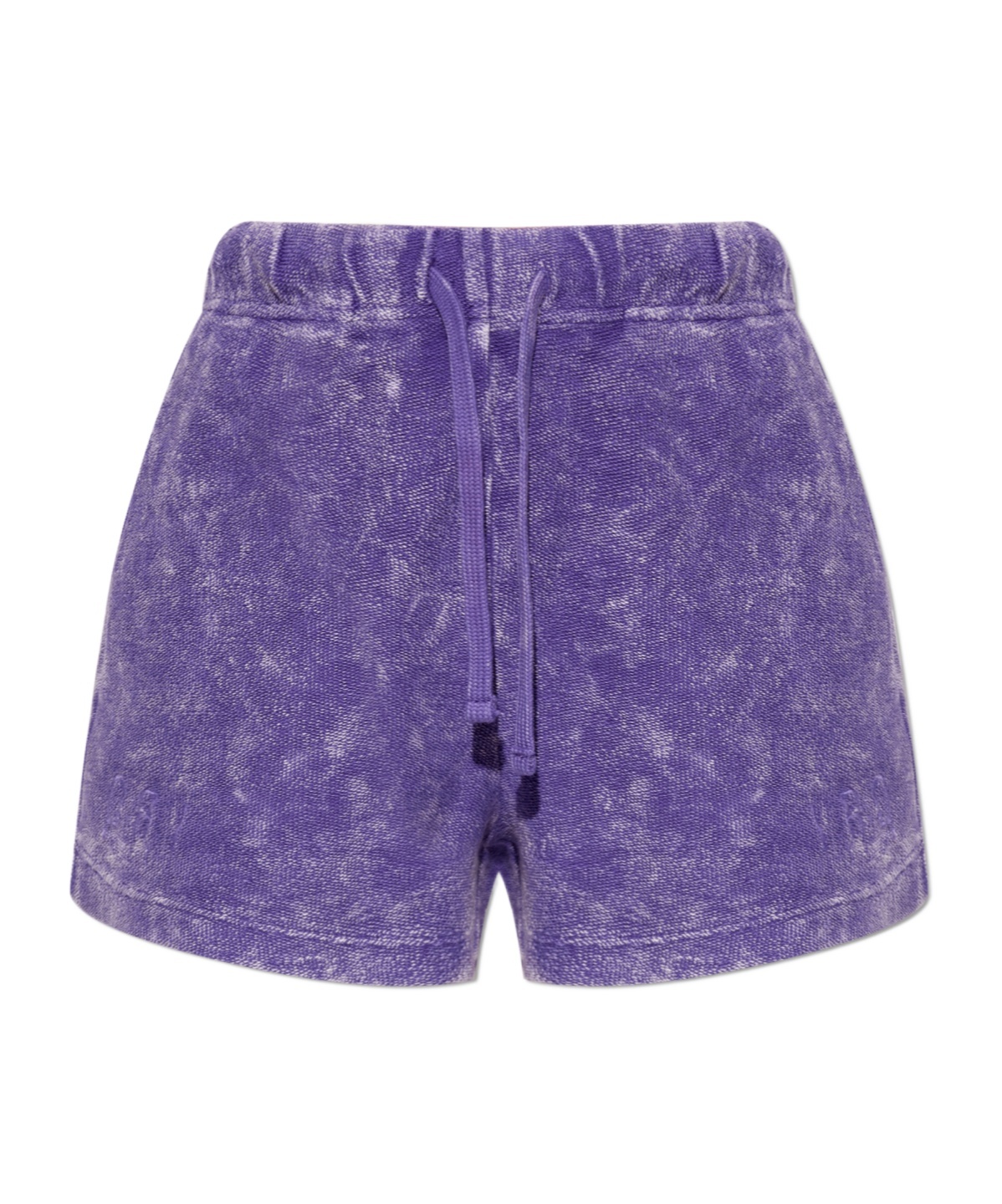 Iro Elastic Waist Shorts In Purple