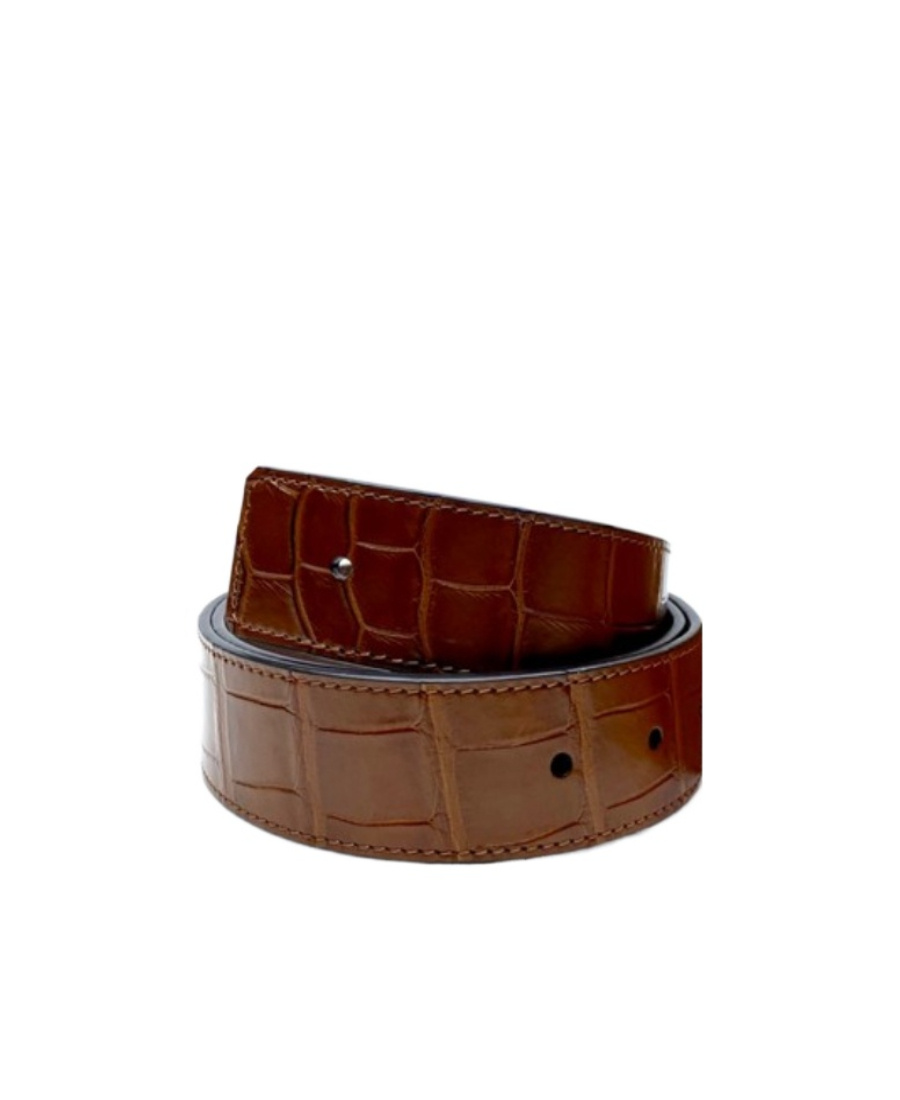 Pre-owned Louis Vuitton Logo Belt In Brown