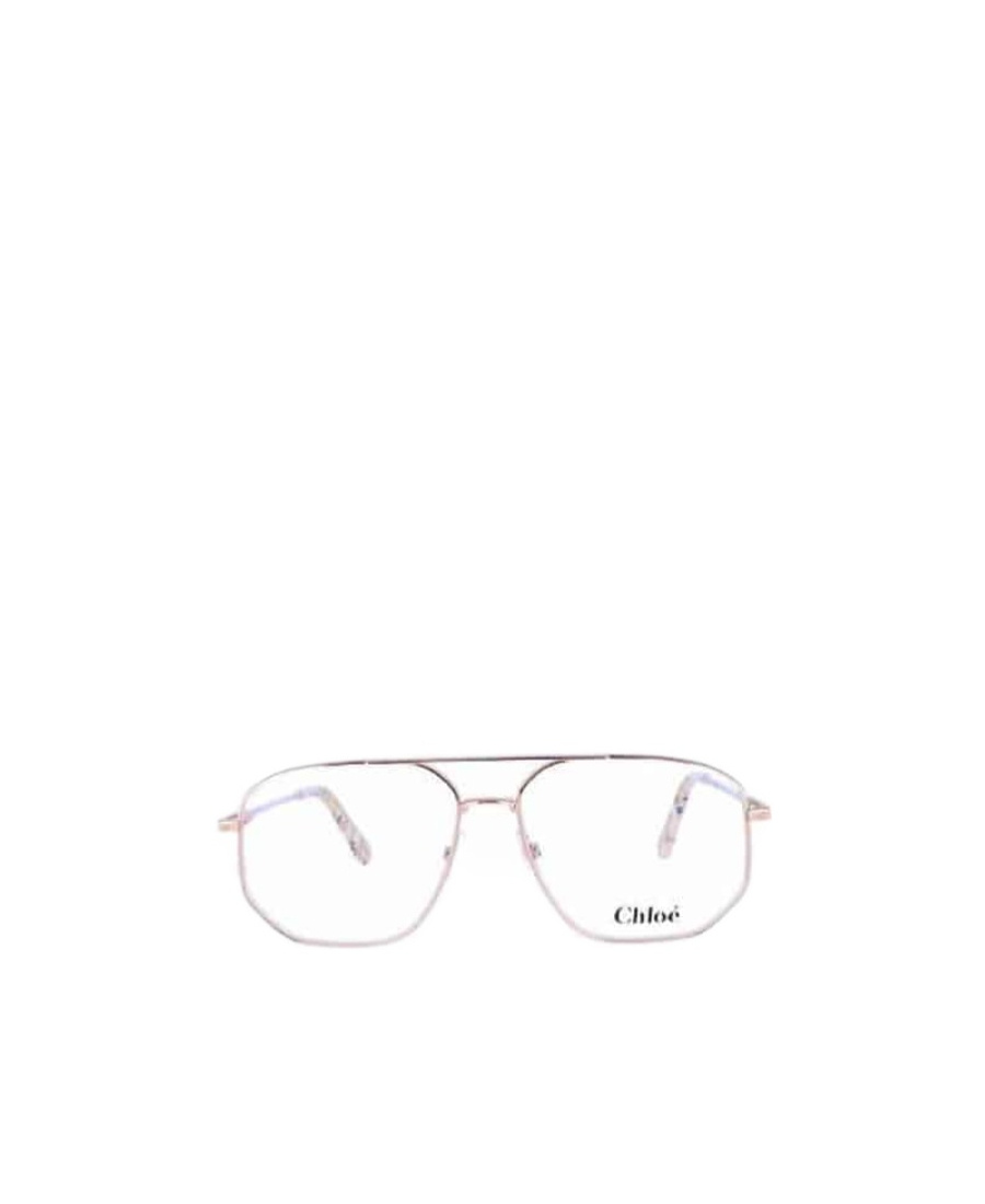 Chloé Logo Flat Mirror In White