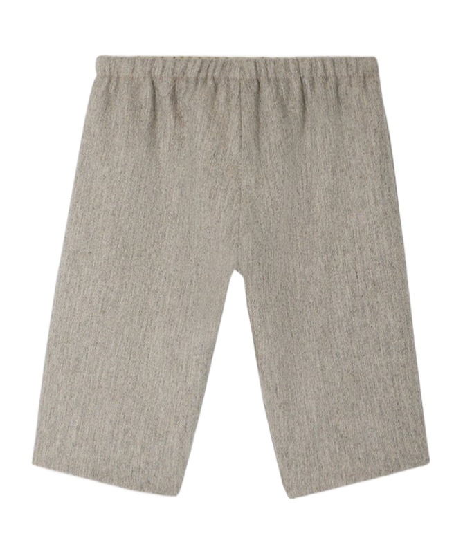 Bonpoint Dandy Elasticated-waist Trousers In Gray