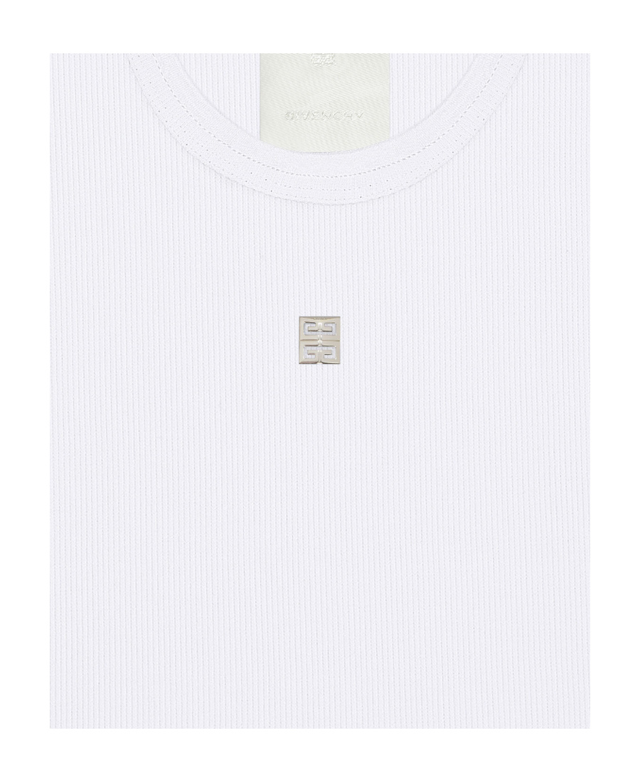 Givenchy Logo Slim T-shirt In White
