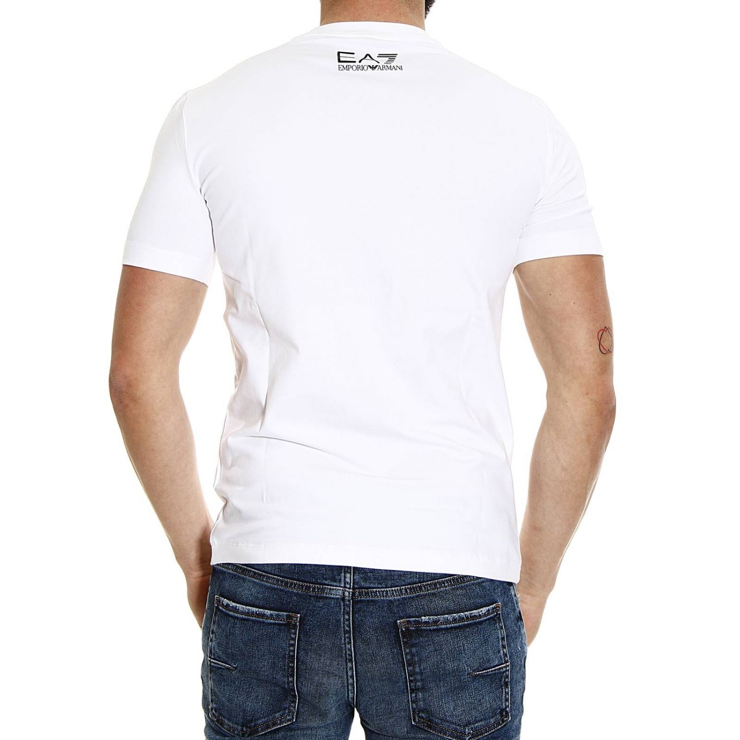 EA7 LOGO PRINTED T-SHIRT