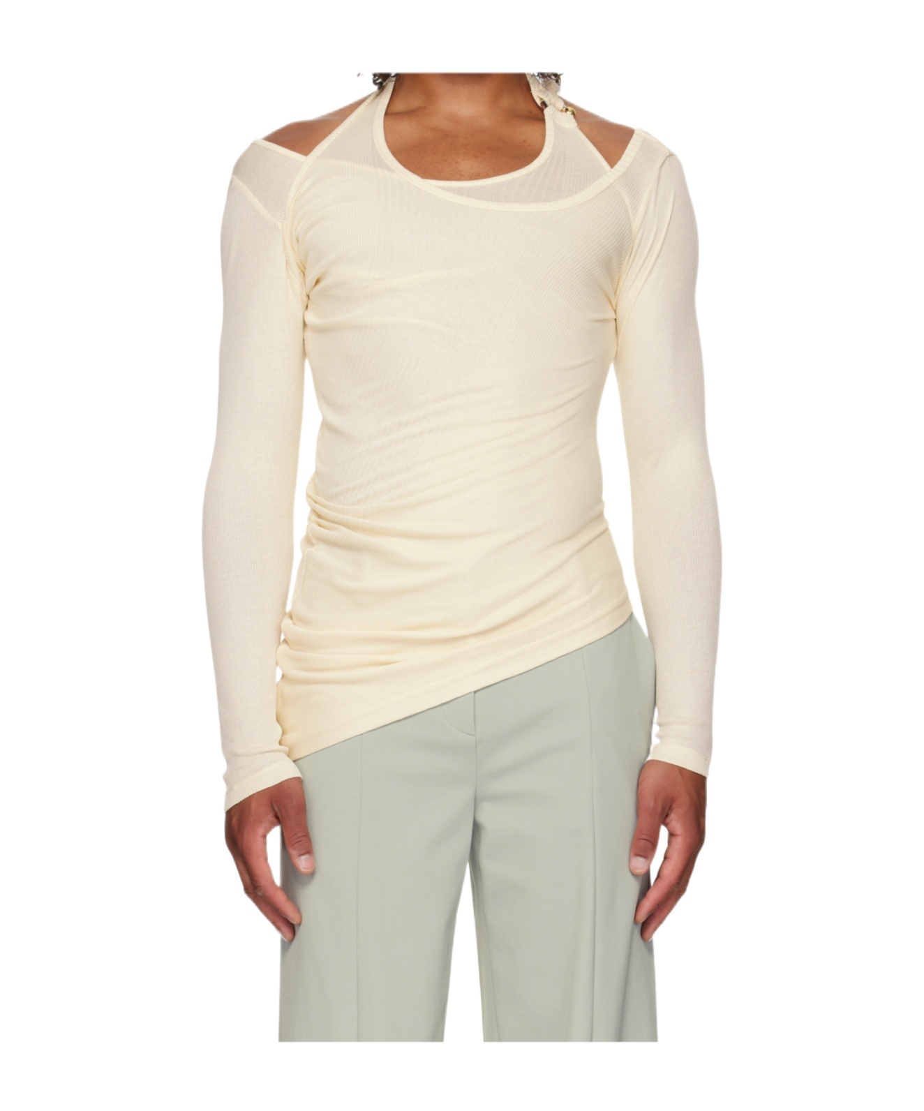 Jean Paul Gaultier Gaultier Piercing Detail Top