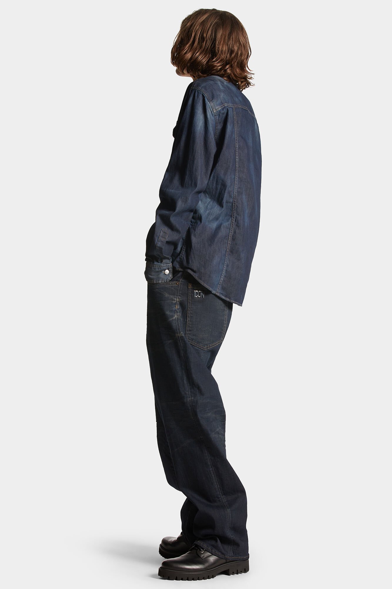 Dsquared2 Mid-rise Straight-leg Jeans In Blue