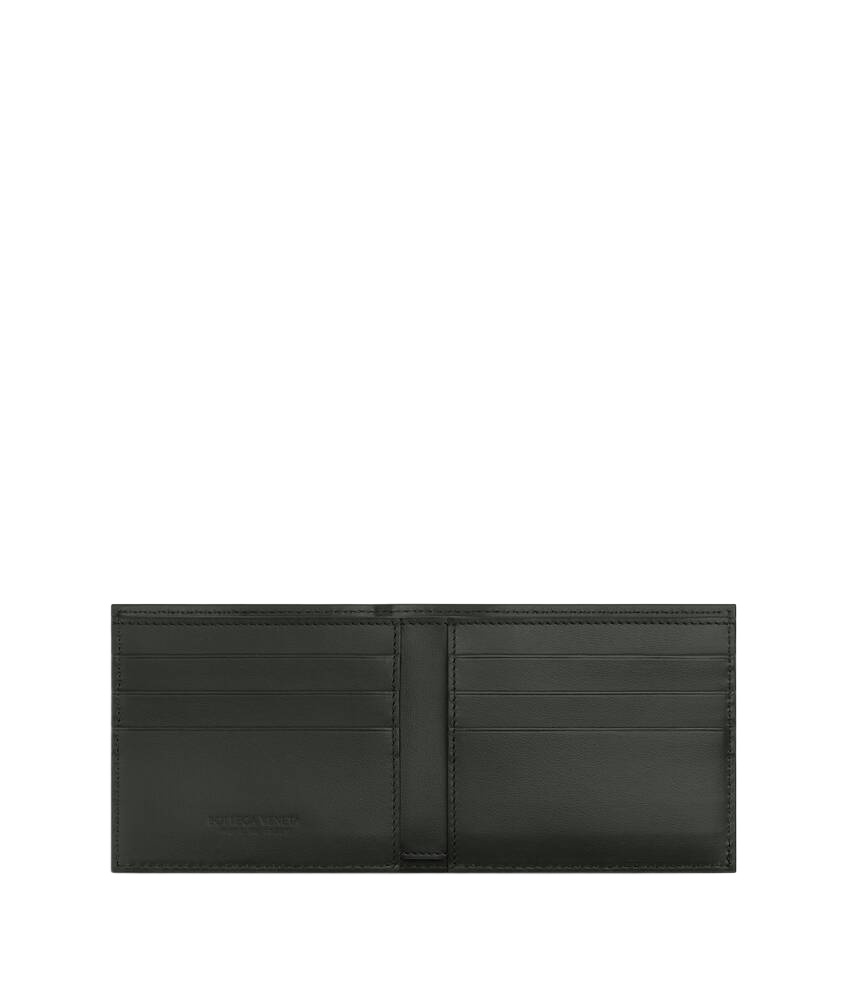 Shop Bottega Veneta Cassette Bi-fold Wallet In Black