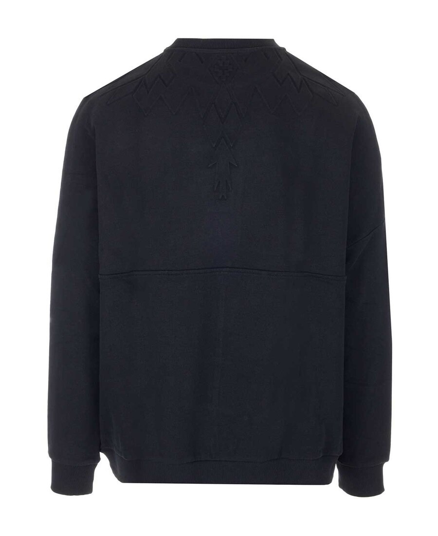 MARCELO BURLON COUNTY OF MILAN EMBOSSED WING SWEATER