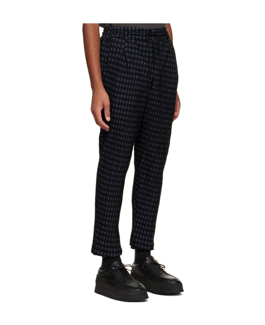 SONG FOR THE MUTE PATTERED CROPPED TROUSERS