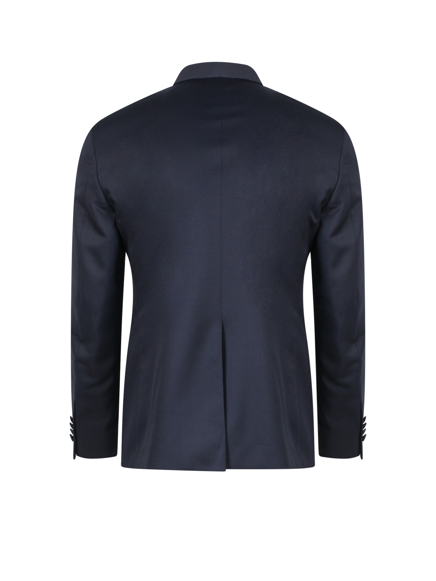 Tagliatore Virgin Wool Tuxedo With Vest In Black