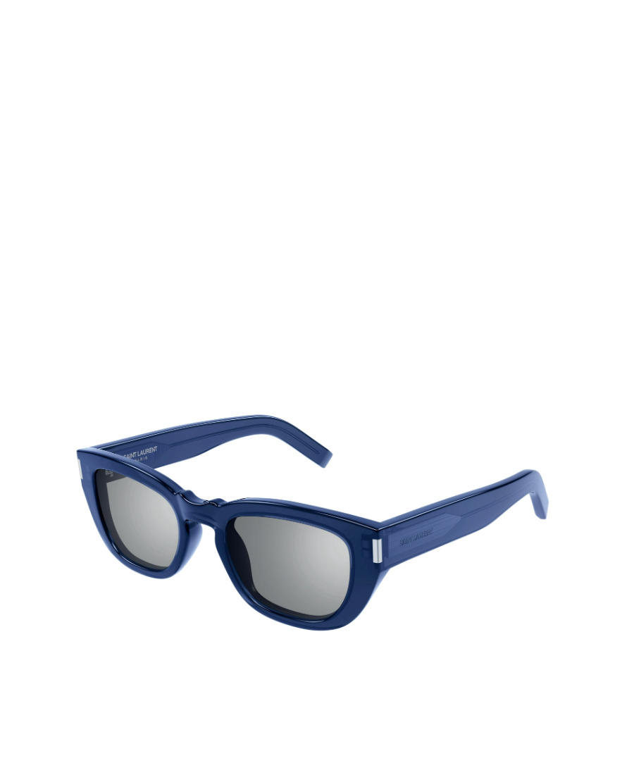 Saint Laurent Eyewear Cat-eye Frame Sunglasses In Blue