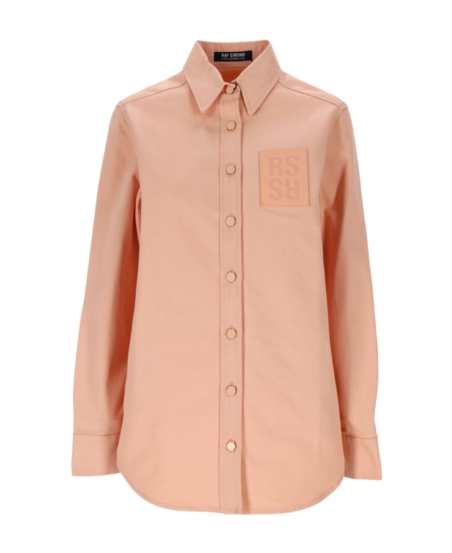 RAF SIMONS LOGO LONG-SLEEVED SHIRT