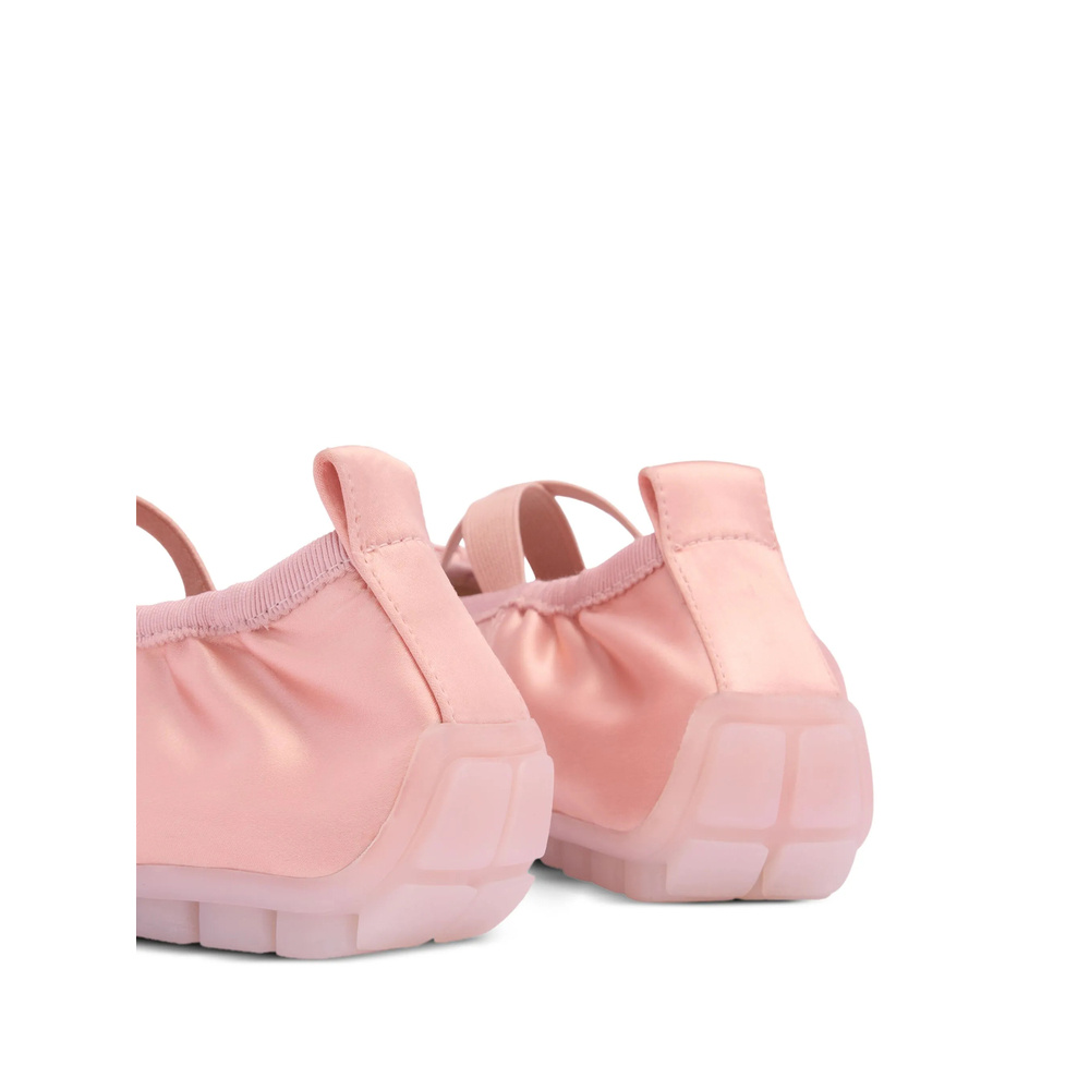 Simone Rocha Ballerina Grip Ballet Flats In Pink