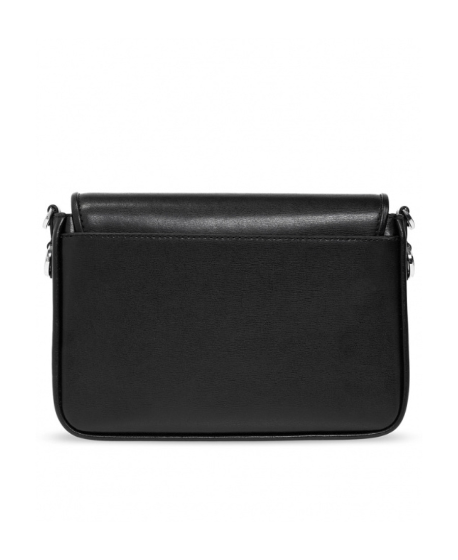 Michael Michael Kors Textured Leather Crossbody Bag In Black