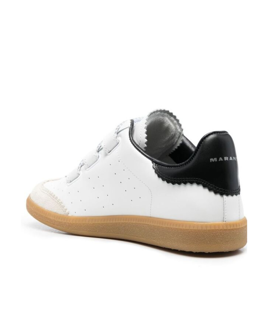 Isabel Marant Round Head Low Upper Board Shoes In White