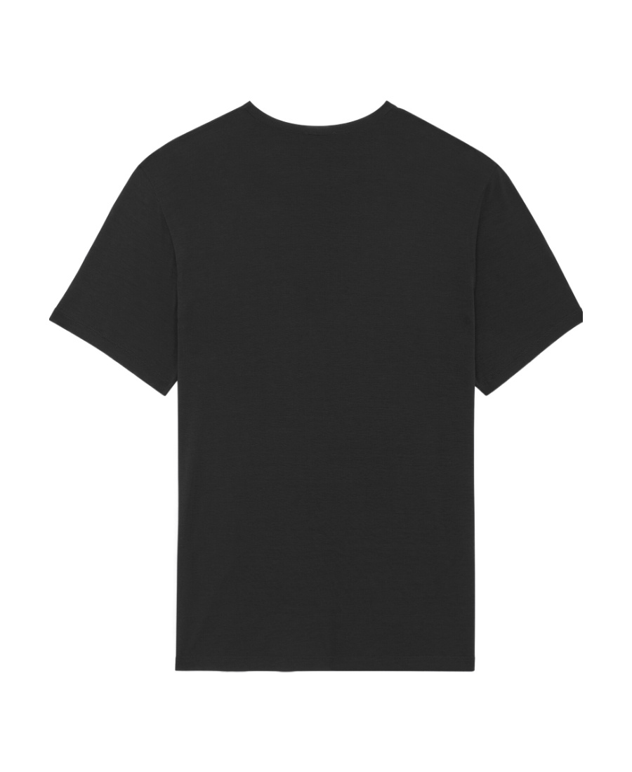 Saint Laurent Logo-embroidered Jersey T-shirt In Black