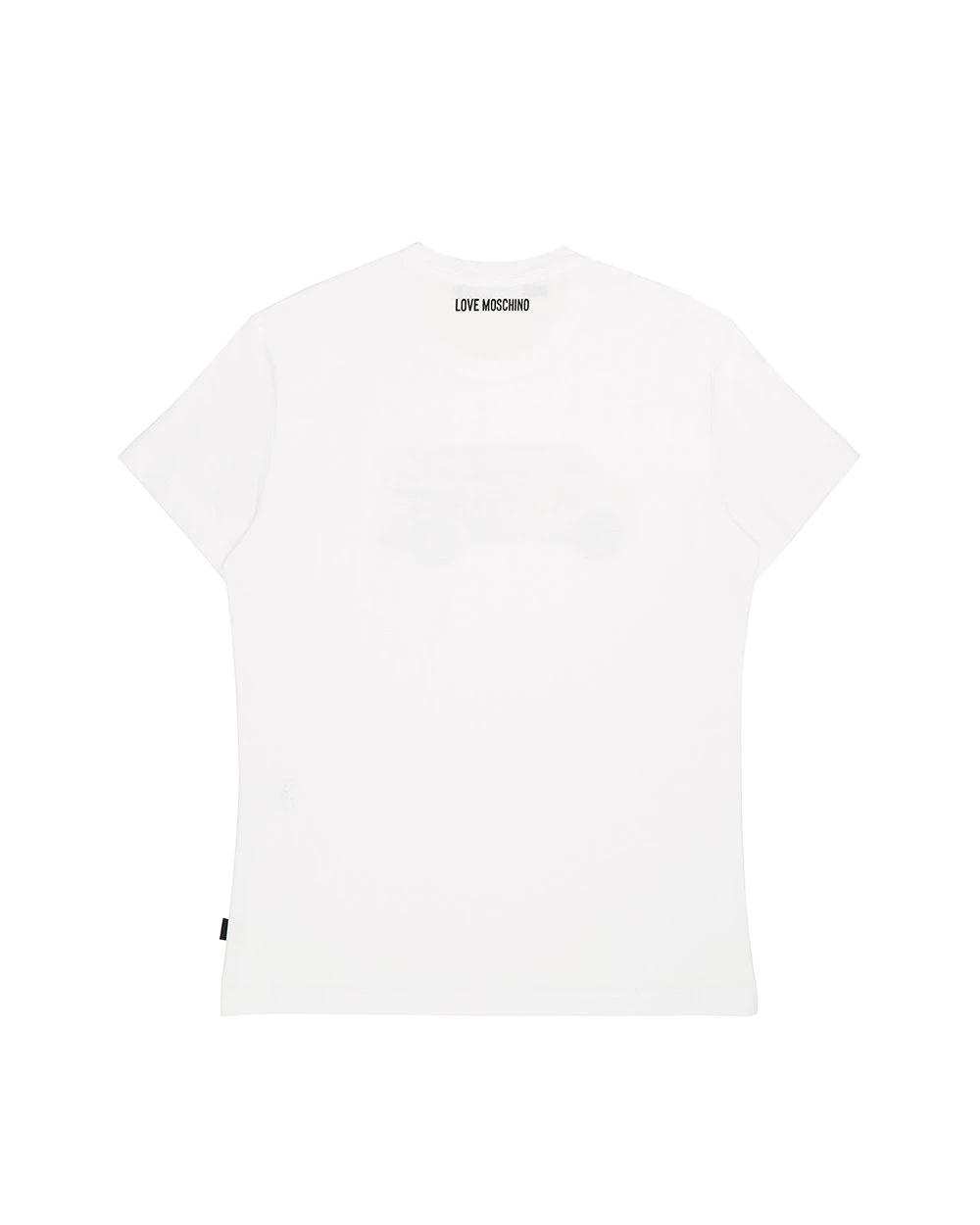 Moschino Logo Details T-shirt In White