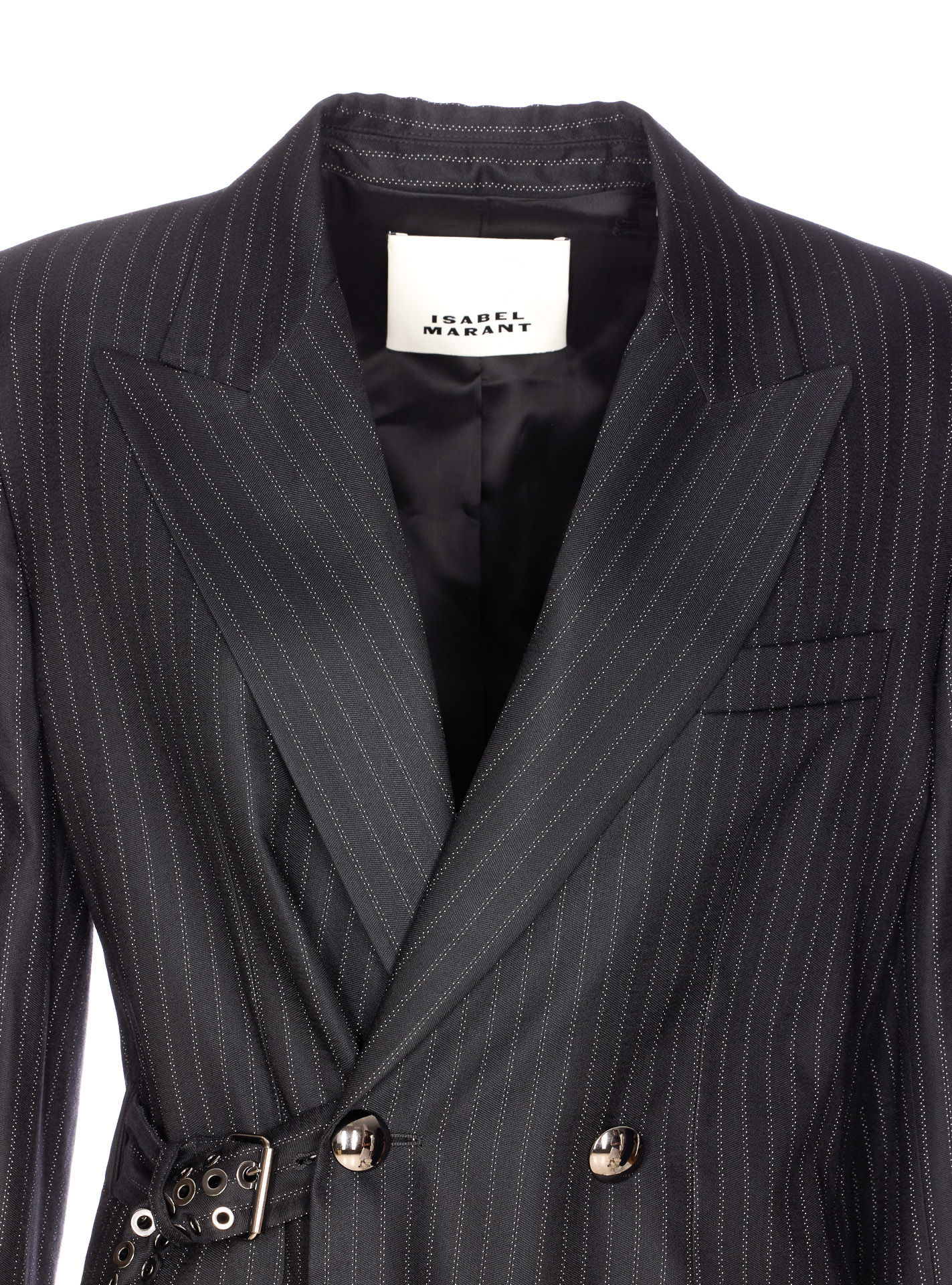 Isabel Marant Long-sleeved Suit Jacket In Black