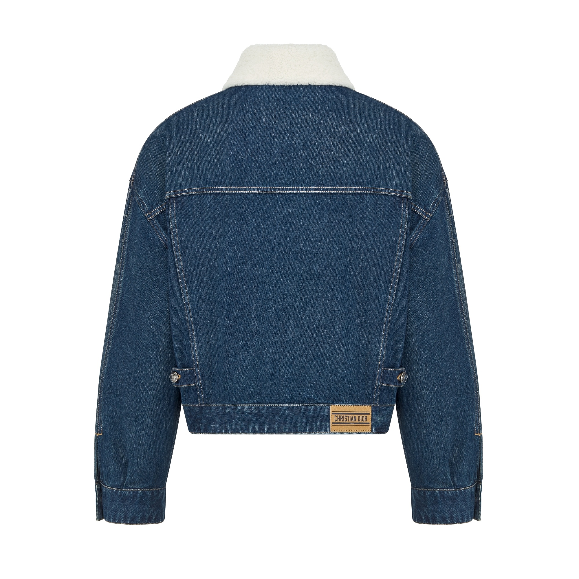Dior Alps Oversized Jacket In Blue