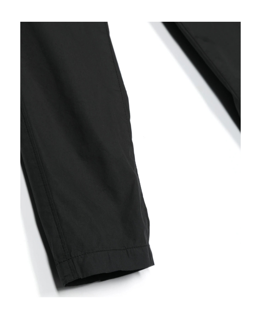 Stone Island Compass-patch Cargo Pants In Black