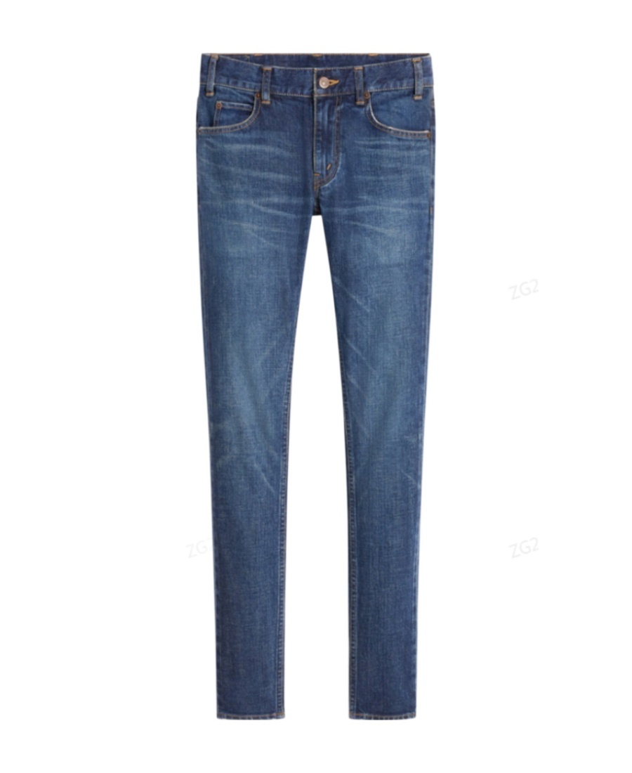 CELINE SKINNY JEANS IN DARK UNION WASH DENIM 