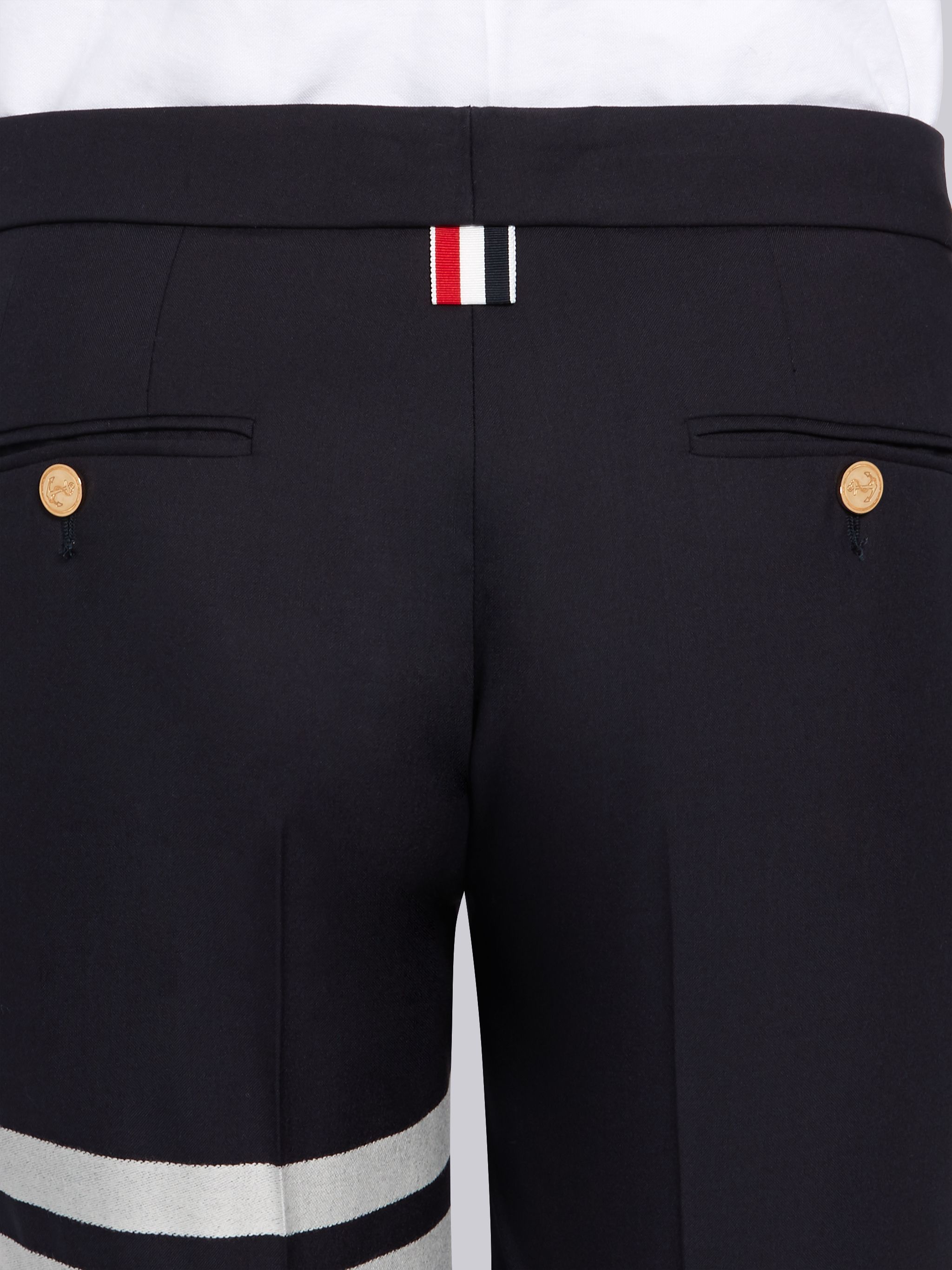 Thom Browne Trousers In Black
