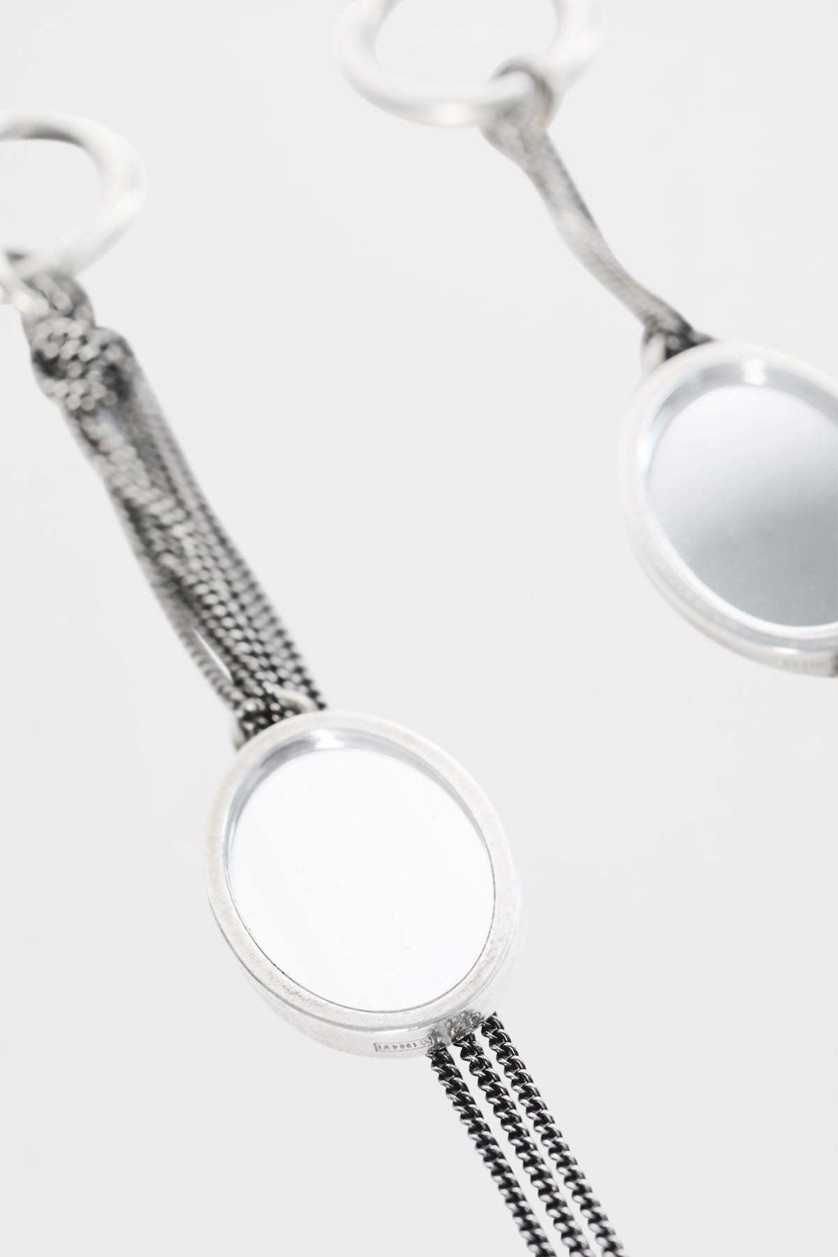 ANN DEMEULEMEESTER ALDA MIRROR EARRINGS
