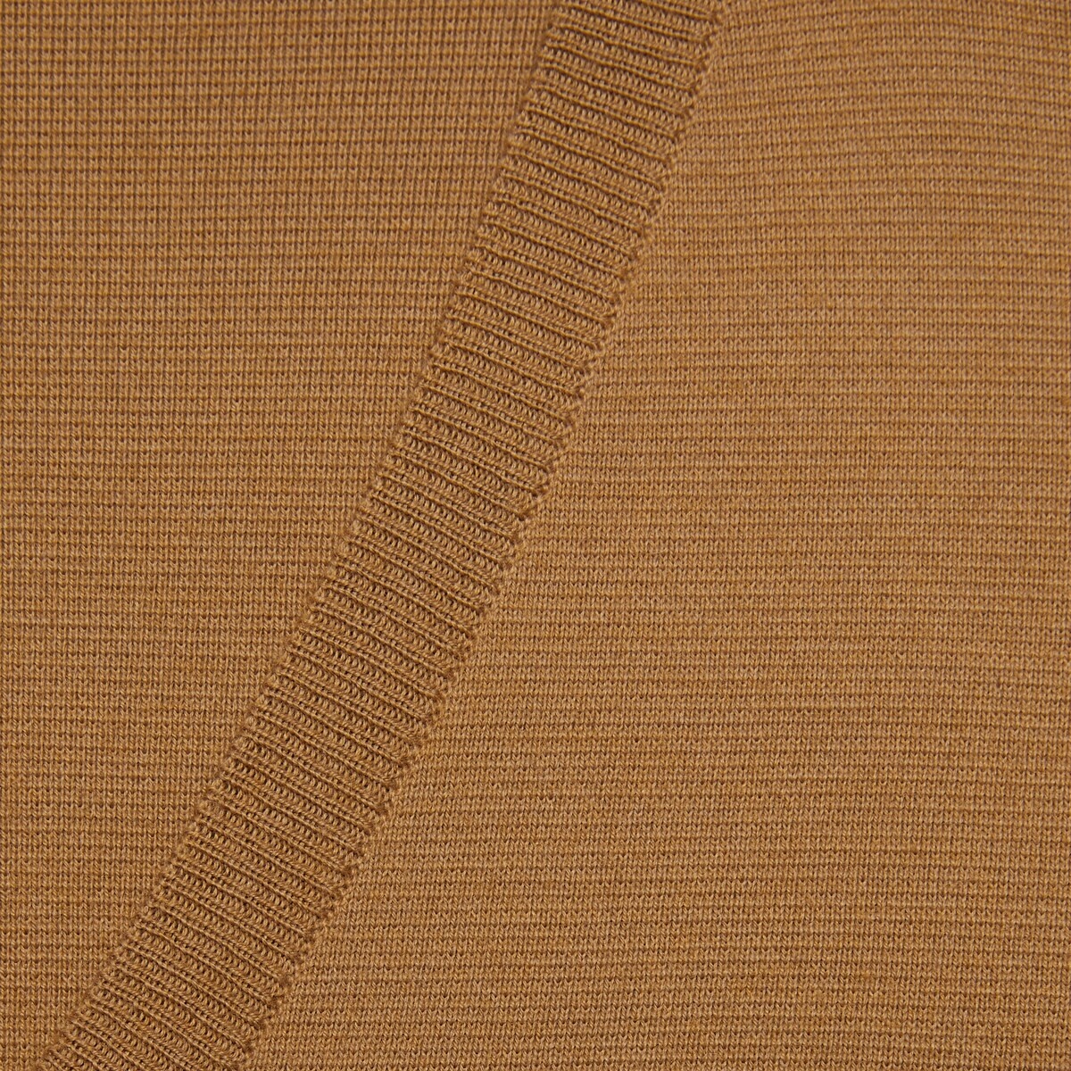 Gucci Beige Sweater With Interlocking G And V Neck In Wool Man In Brown
