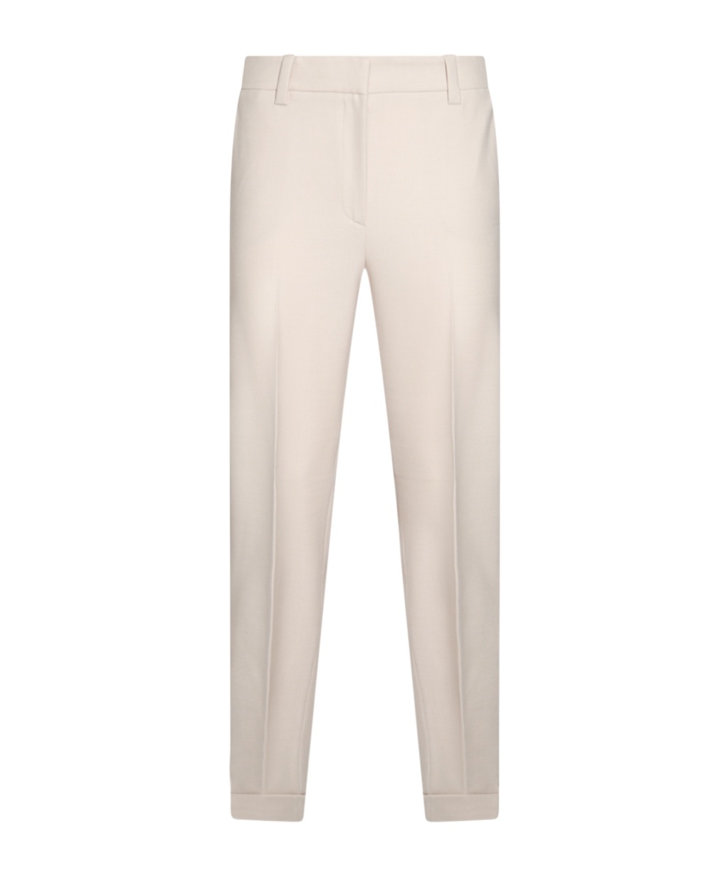 Antonelli Belt-loop Casual Pants In Nude