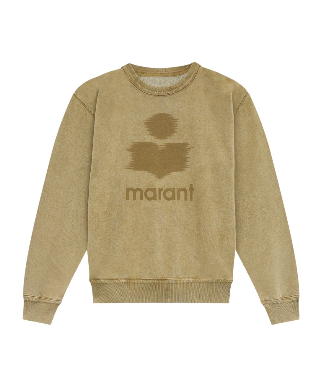 Isabel Marant Round-neck Sweater In Green