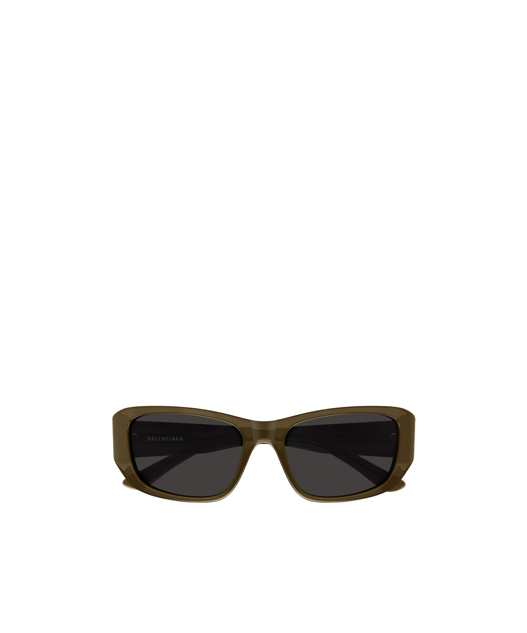 Balenciaga Rectangular Sunglasses In Black