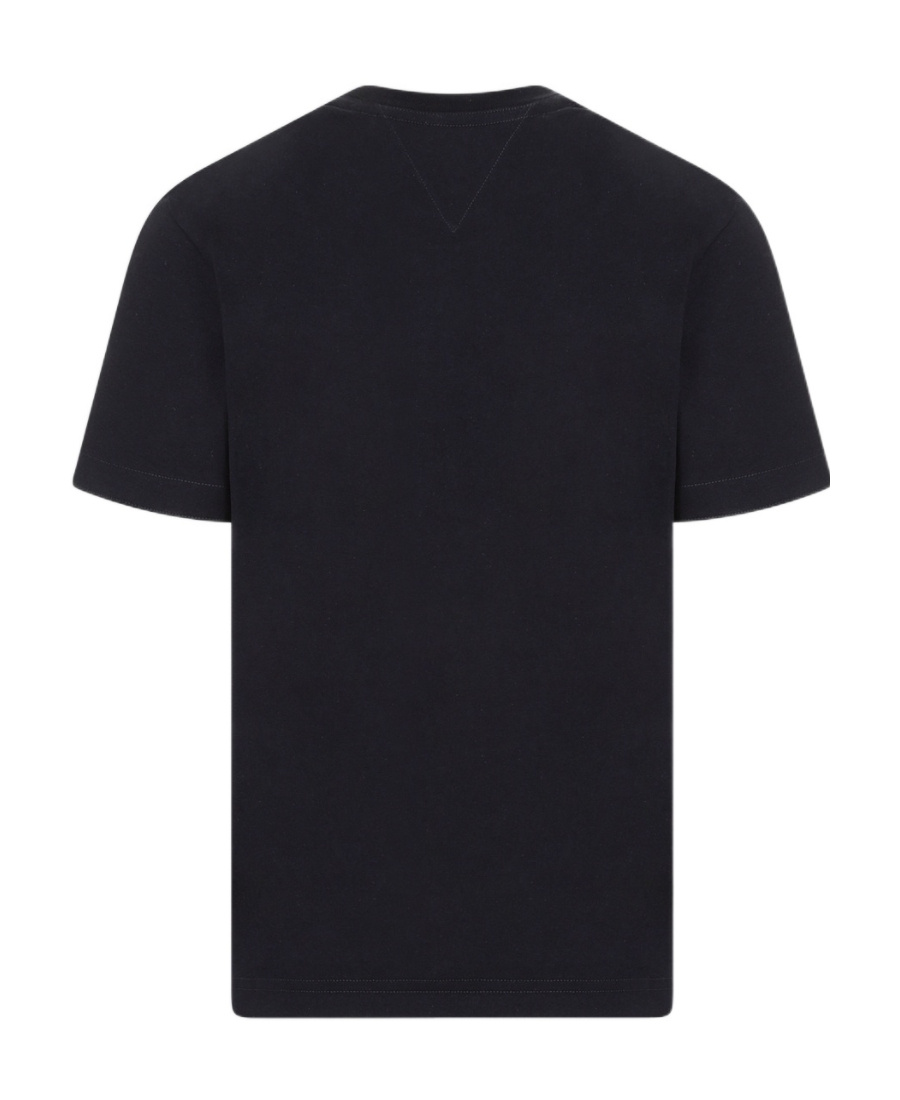 Bottega Veneta Short-sleeved Cotton T-shirt In Blue