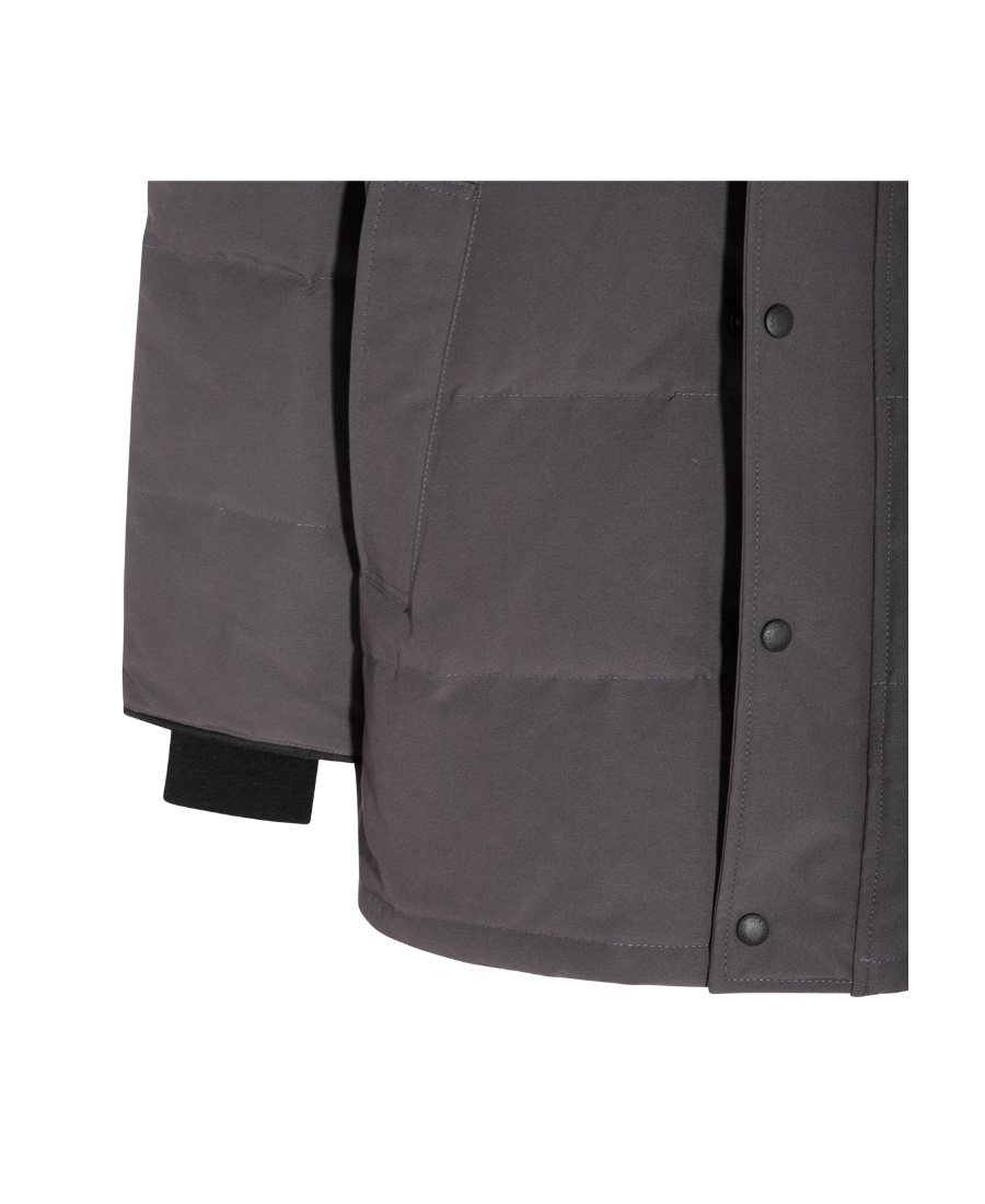 Canada Goose Padded Duck Down Jacket For Men In Black