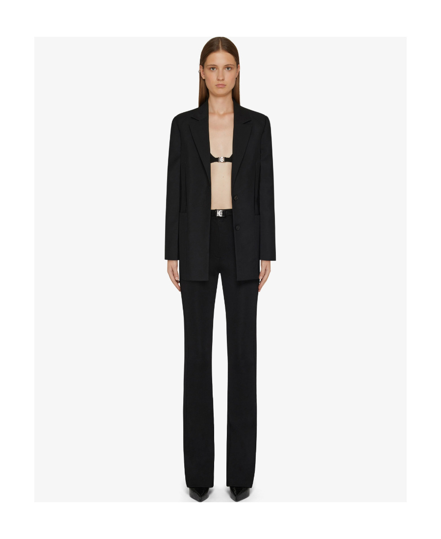 Givenchy Slim-fit Dart Jacket In Black