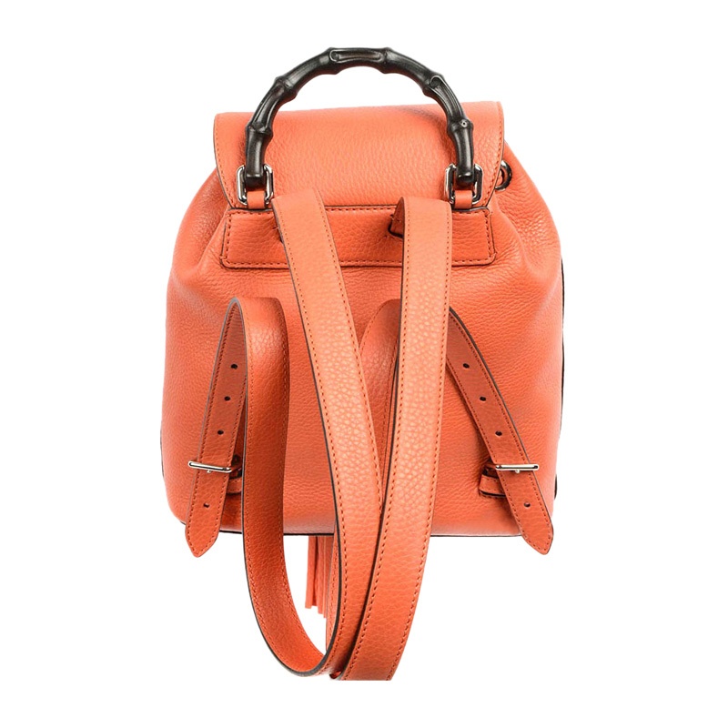 Gucci Bamboo Sac Series Backpacks In Orange