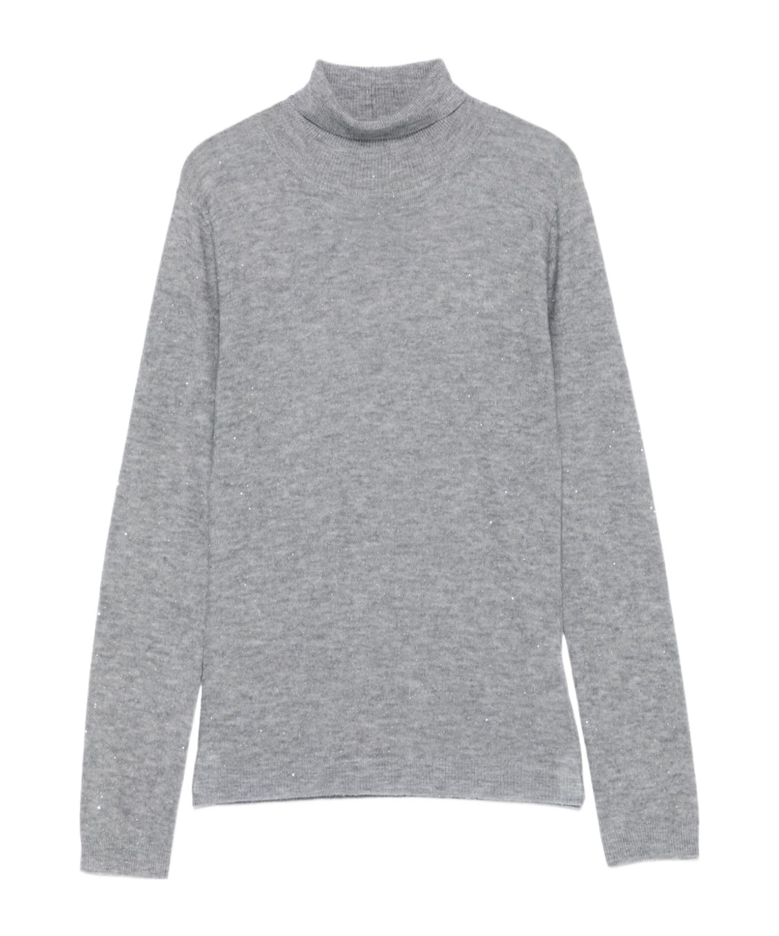 Fabiana Filippi Sequin-detailed Sweater In Gray