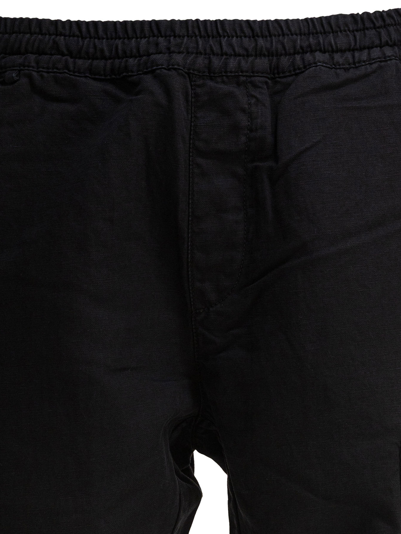 C.p. Company Cargo Utility Trousers Elastic Waistband In Black
