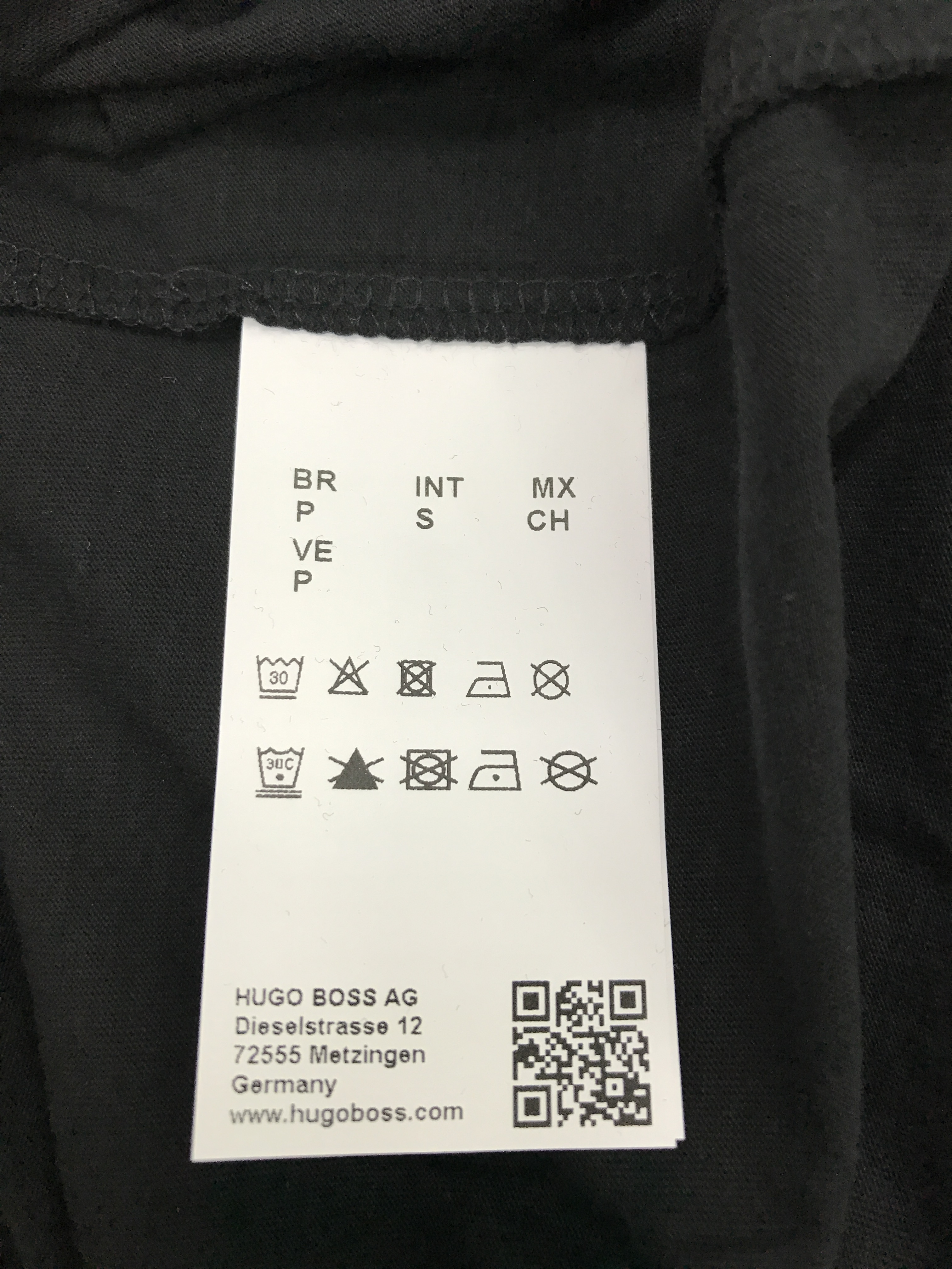 Hugo Boss T-shirt With Round Neck And Short Sleeves In Black