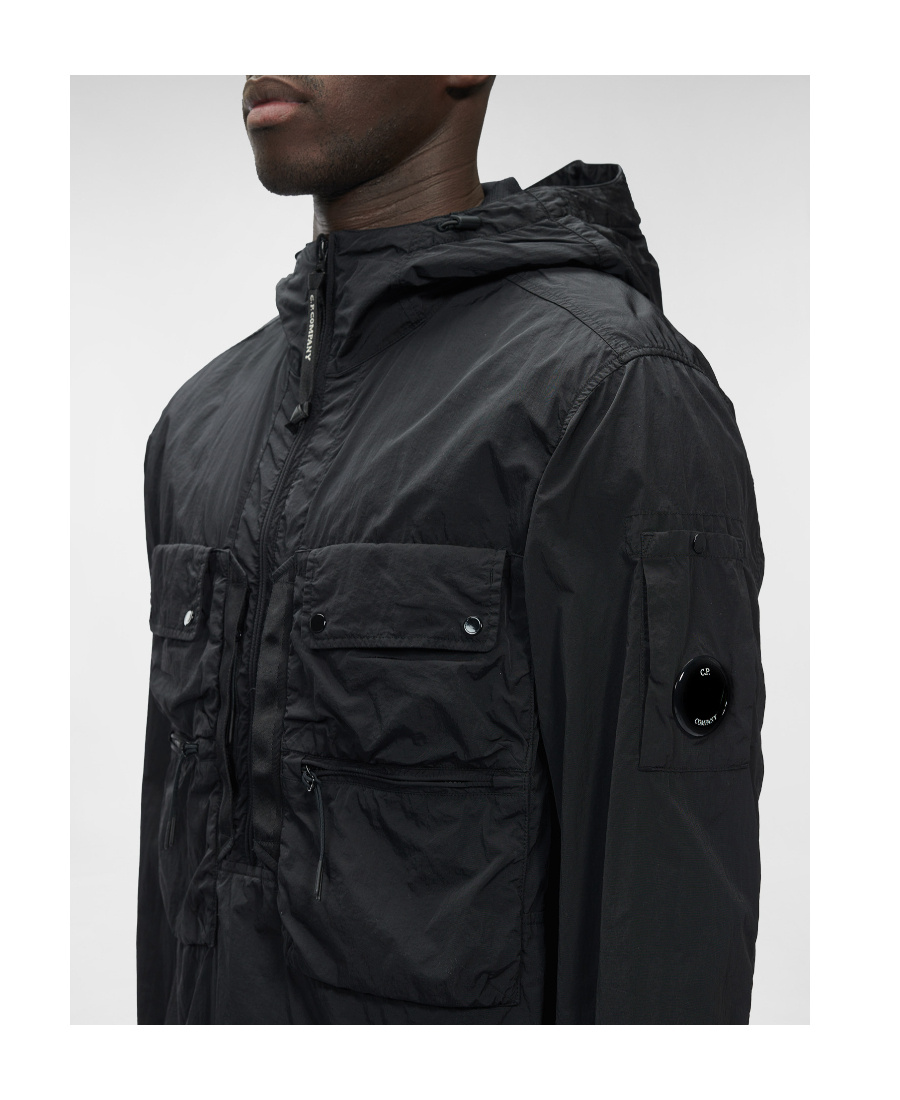 C.P. COMPANY HOODED PULLOVER JACKET