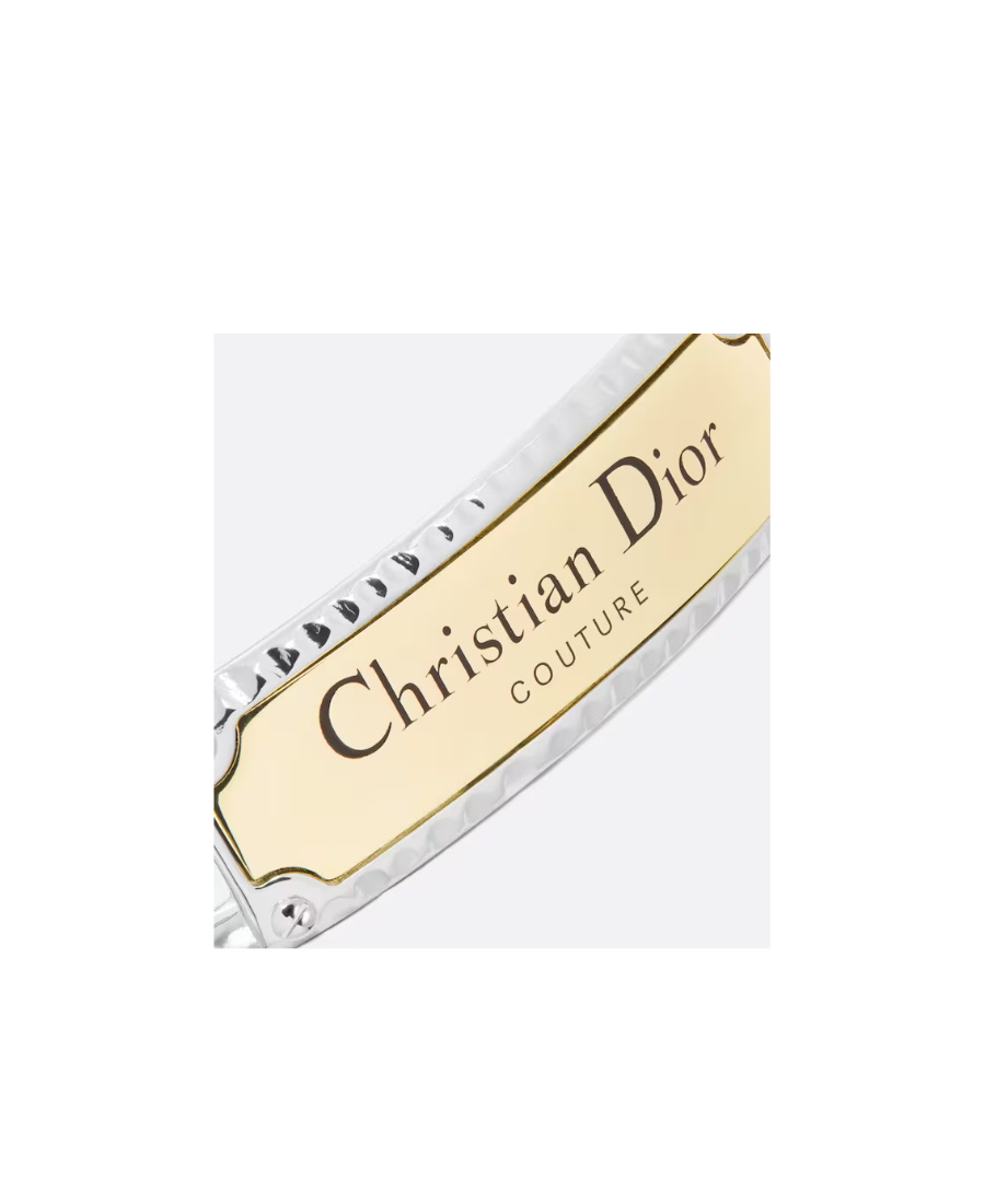 Dior Couture Chain Bracelet In White