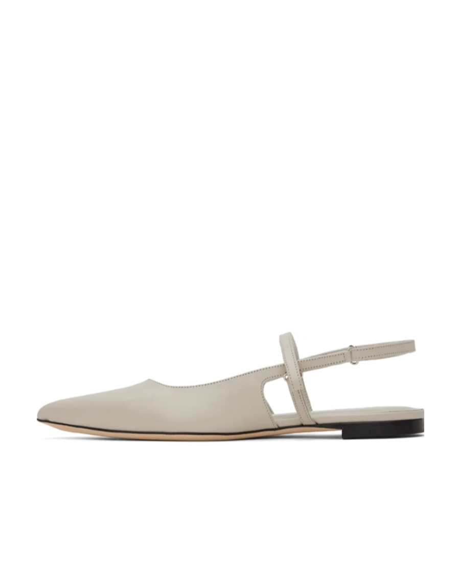 By Far Magic Straps With Ballet Shoes In Nude