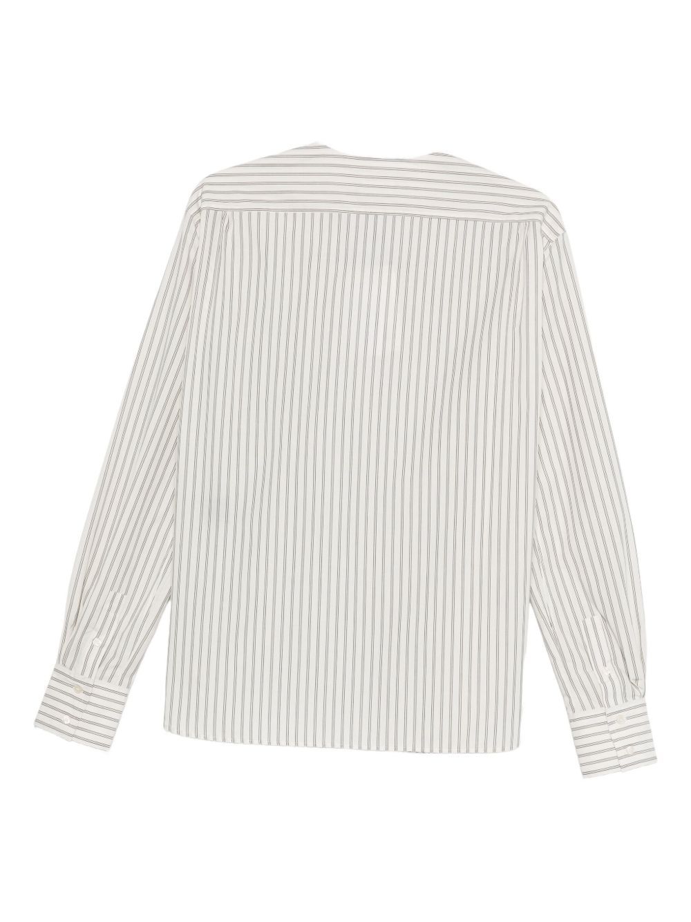 Soeur Bermude Long-sleeved Shirt In White