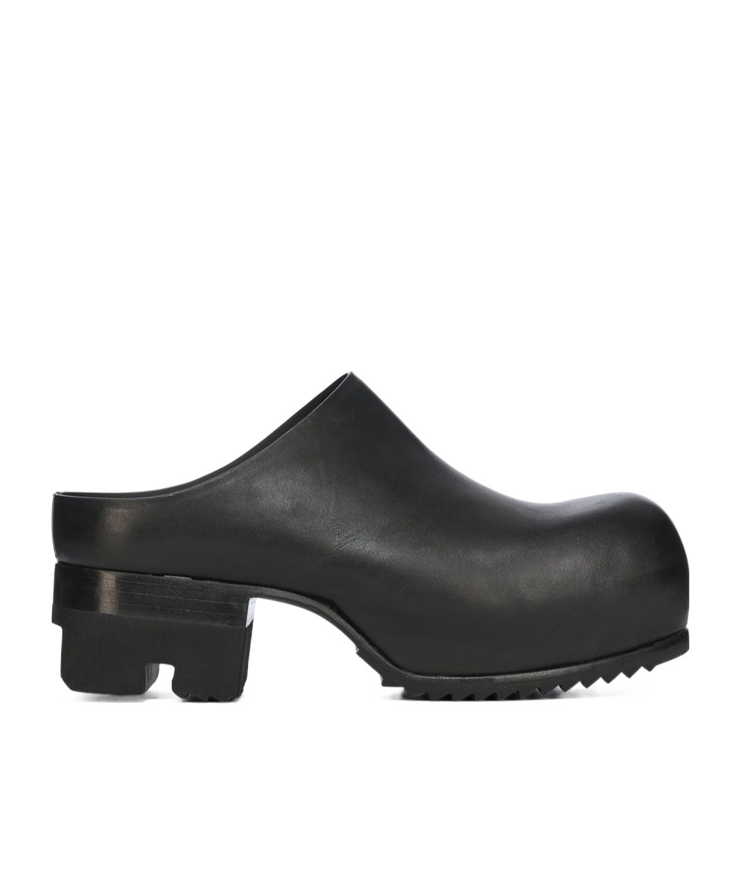 Rick Owens Black Hollywood Ballast Mules In Black