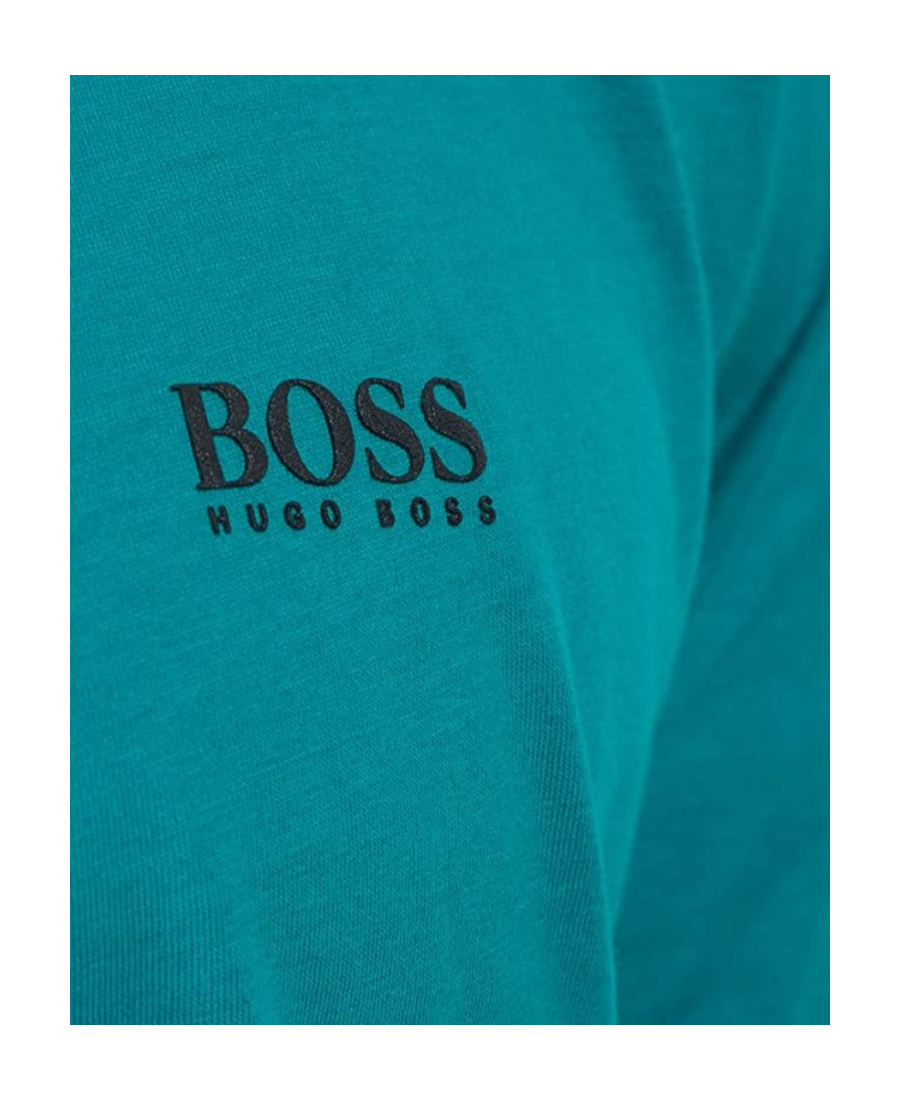 Hugo Boss Printed Logo T-shirt In Green