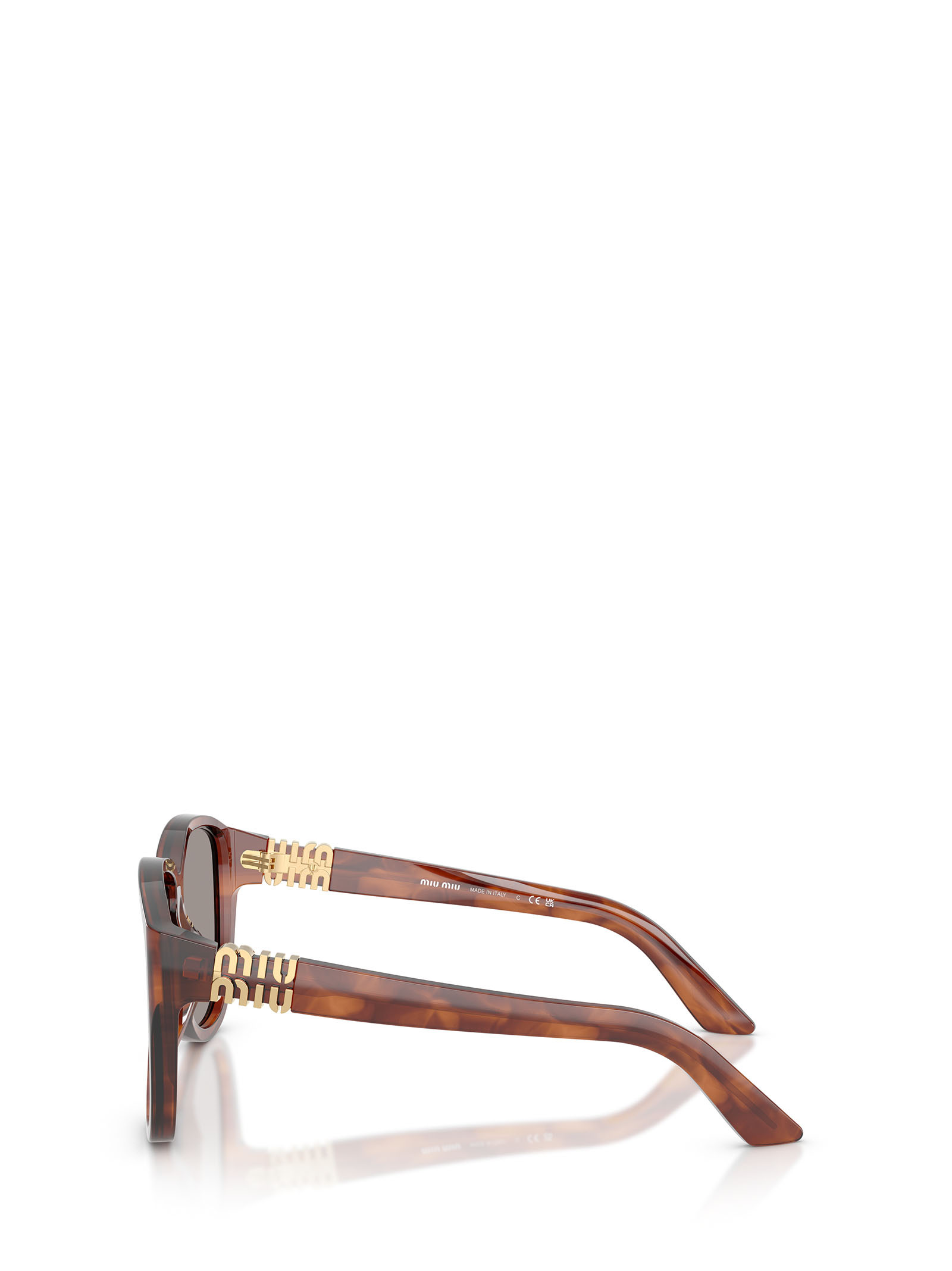 Miu Miu Full Frame Sunglasses In Gray
