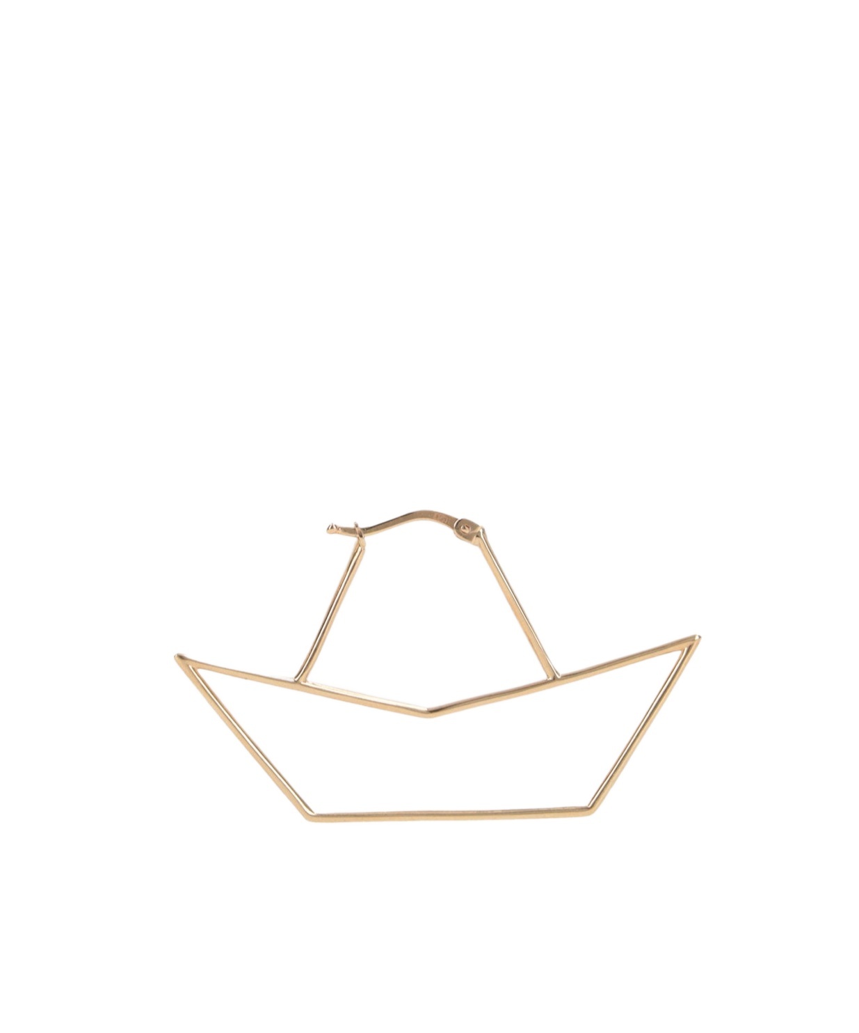 Aliita Barquito Yellow Gold Single Earring