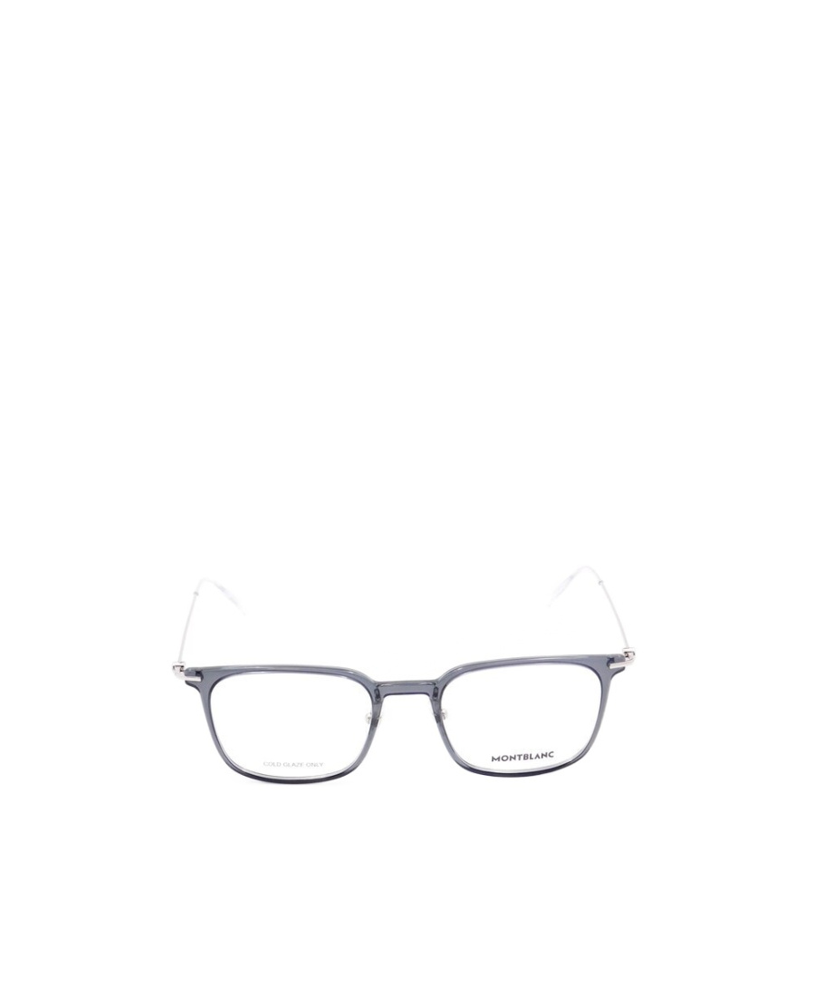 Montblanc Square Frame Glasses In White