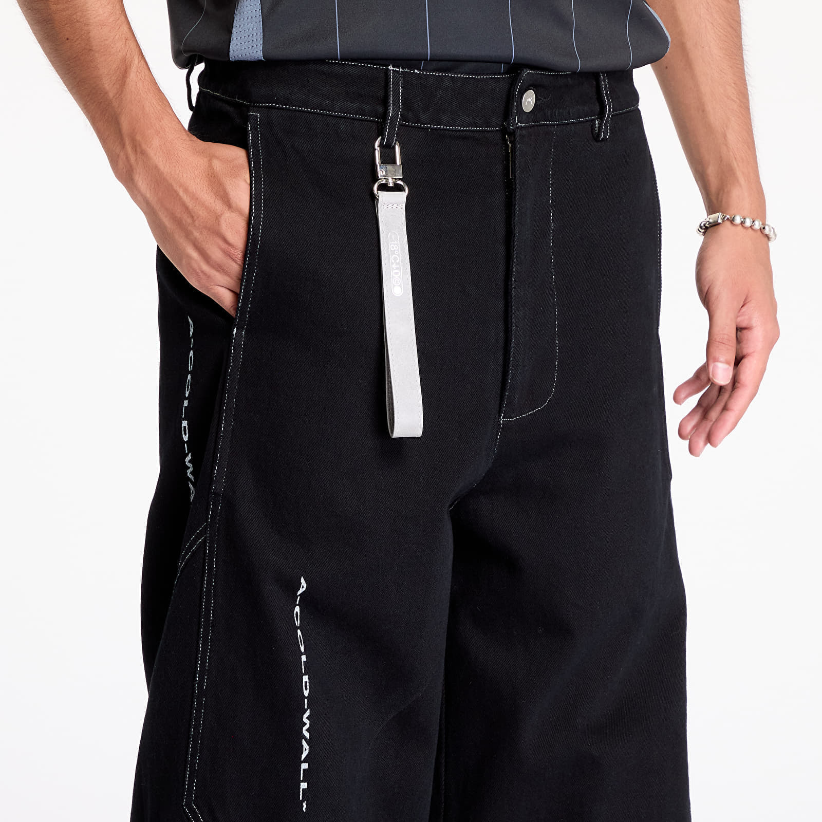 A-cold-wall* Belt-loop Jeans In Black