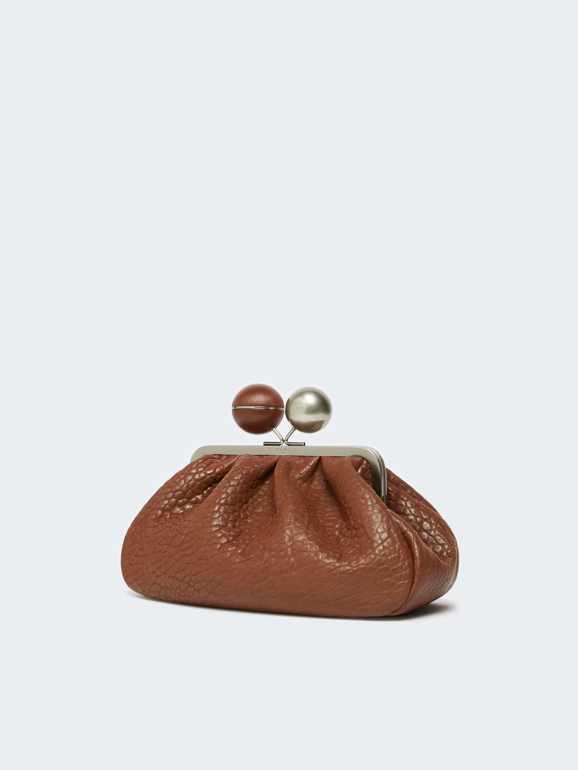 Weekend Max Mara Pasticcino Clutch Bag In Brown