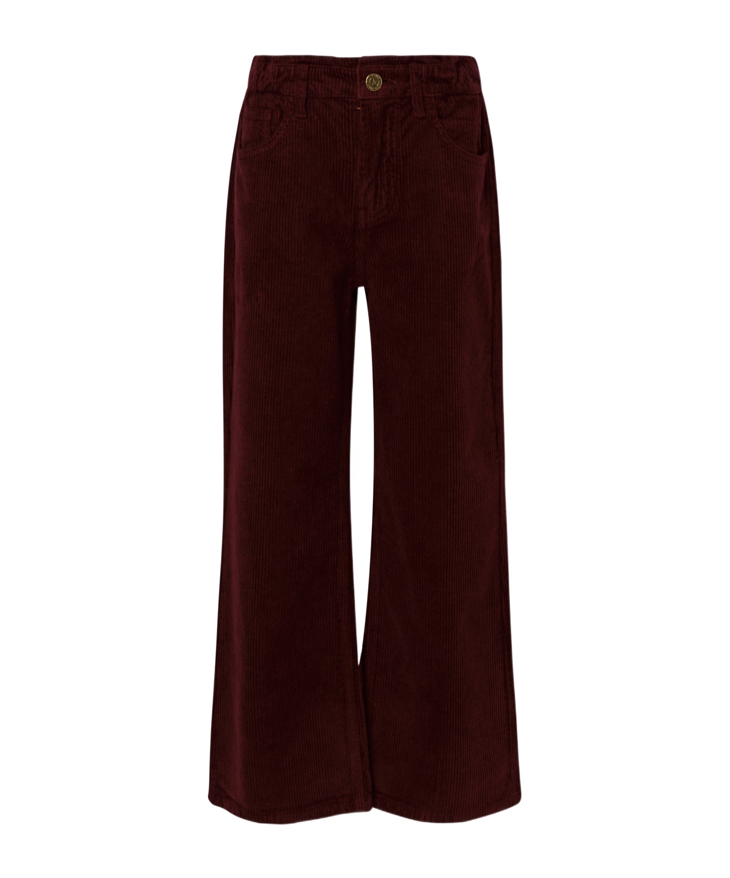 Golden Goose Rhinestone-embellished Corduroy Trousers In Brown