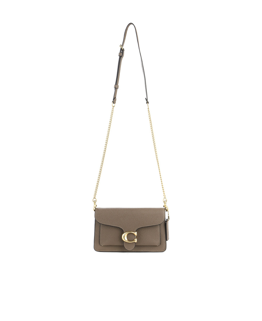 Coach Flip Shoulder Bag In Brown