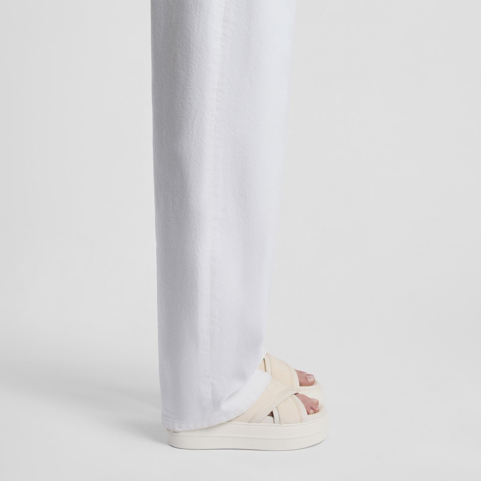 Hogan Plateausandalen Skyscraper Mit Leder In White
